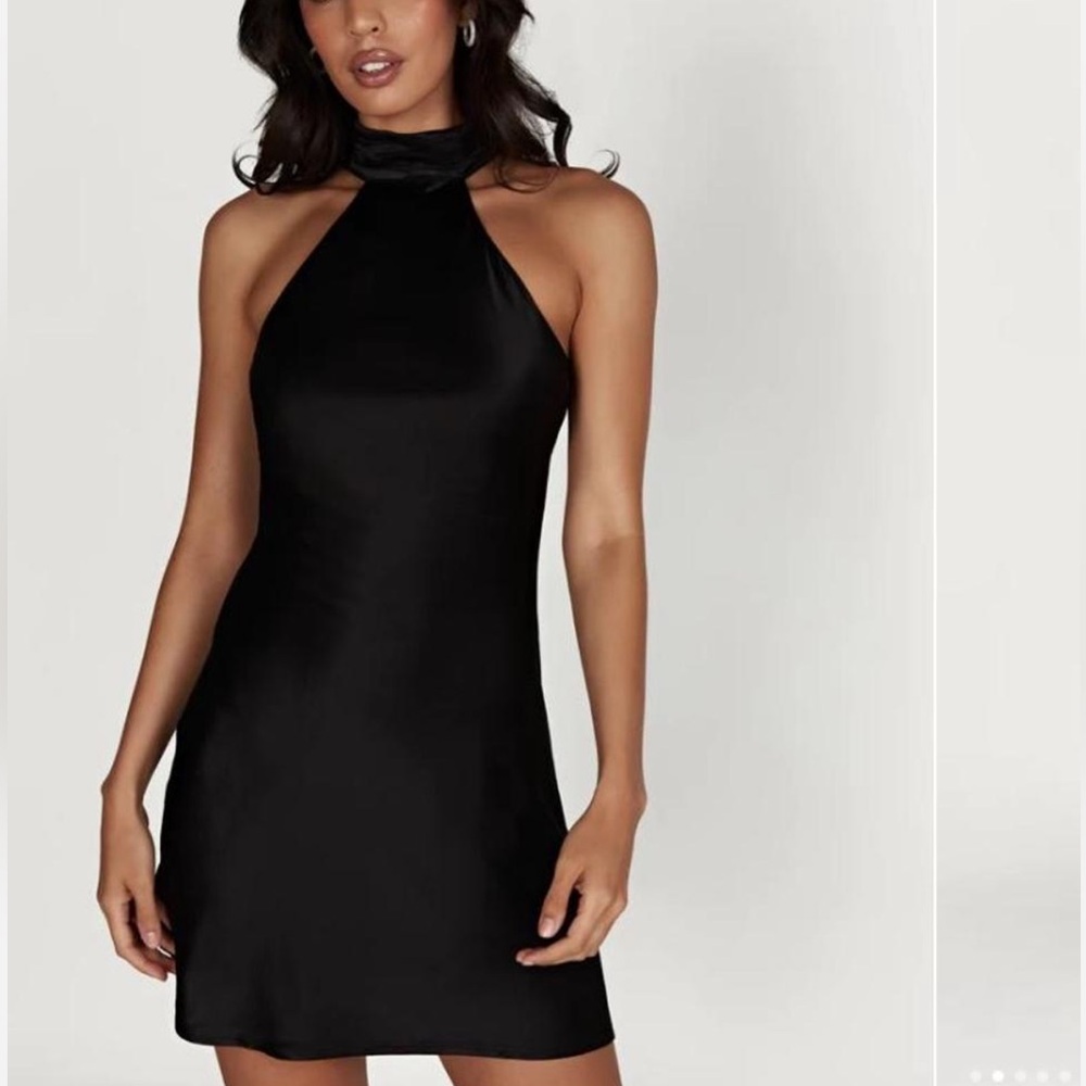 NWT meshki Claire A line micro mini dress size S perfect condition